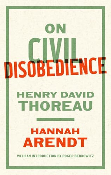 On Civil Disobedience By Hannah Arendt - Paperback