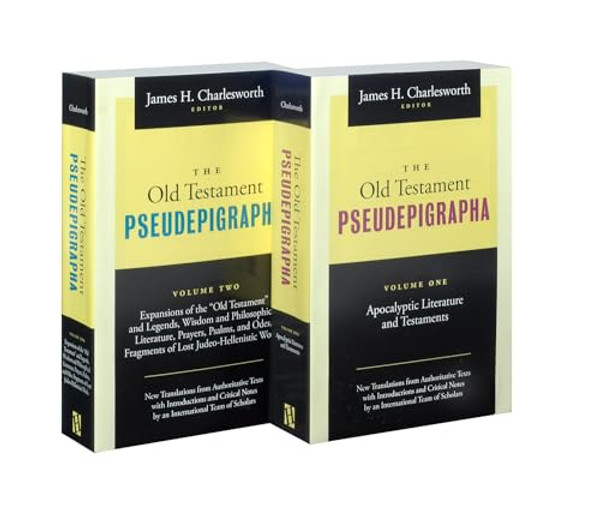 The Old Testament Pseudepigrapha, Two-Volume Set: Apocalyptic Literature and Testaments; Expansions of the Hebrew Bible By James H. Charlesworth - Paperback The Old Testament Pseudepigrapha, Two-Volume Set: Apocalyptic Literature and Testaments; Expansions of the Hebrew Bible By James H. Charlesworth - Paperback