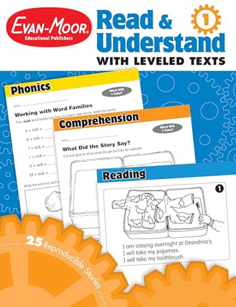 Read and Understand with Leveled Texts, Grade 1 Teacher Resource By Evan-Moor Educational Publishers - Paperback