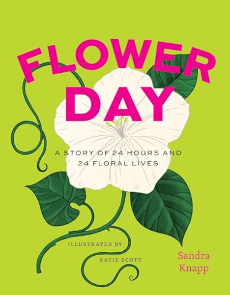 Flower Day: A Story of 24 Hours and 24 Floral Lives By Sandra Knapp - Hardcover