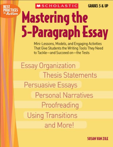 Mastering the 5-Paragraph Essay By Susan Van Zile - Paperback