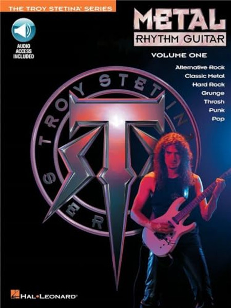 Metal Rhythm Guitar Vol. 1 (Bk/Online Audio) [With CD] By Troy Stetina - Paperback