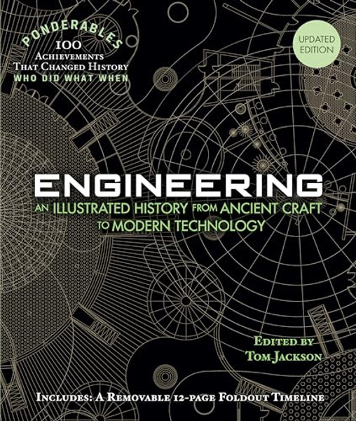 Engineering: An Illustrated History from Ancient Craft to Modern Technology (100 Ponderables) Revised and Updated By Tom Jackson - Hardcover