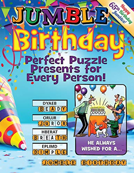 Jumble(r) Birthday: Perfect Puzzle Presents for Every Person! By Tribune Content Agency LLC - Paperback