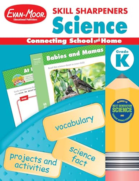 Skill Sharpeners: Science, Kindergarten Workbook By Evan-Moor Educational Publishers - Paperback