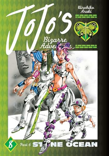 Jojo's Bizarre Adventure: Part 6--Stone Ocean, Vol. 8 By Hirohiko Araki - Hardcover