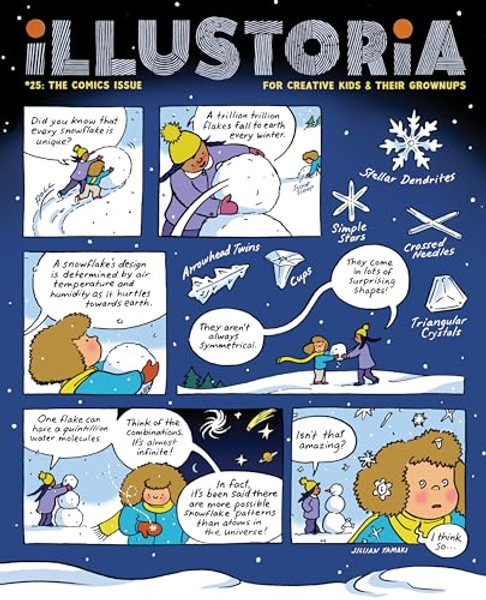 Illustoria: Comics: Issue #25: Stories, Comics, Diy, for Creative Kids and Their Grownups By Elizabeth Haidle - Paperback