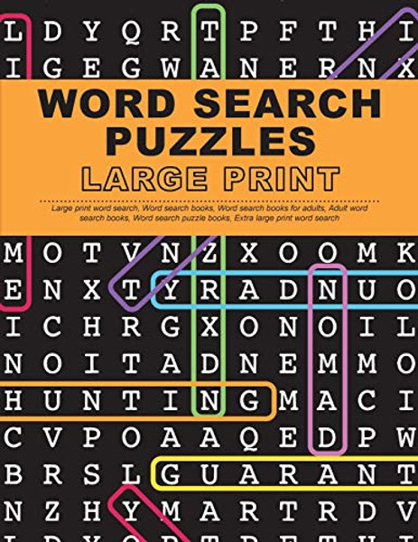Word Search Puzzles Large Print: Large Print Word Search, Word Search Books, Word Search Books for Adults, Adult Word Search Books, Word Search Puzzle By Large Print Word Search Team - Paperback