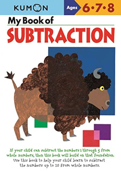 Kumon My Book of Subtraction By Kumon Publishing - Paperback
