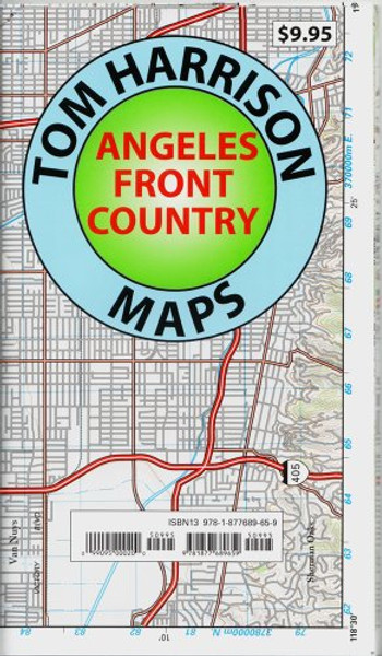 Angeles Front Country By Tom Harrison - Folded