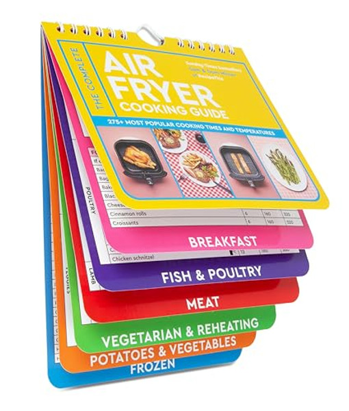 The Complete Air Fryer Cooking Guide: 275+ Most Popular Cooking Times and Temperatures - The Sunday Times Bestseller By Sam Milner - Spiral