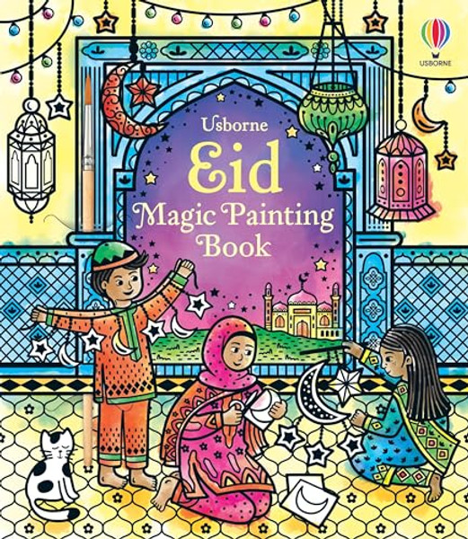 Eid Magic Painting Book By Usborne - Paperback