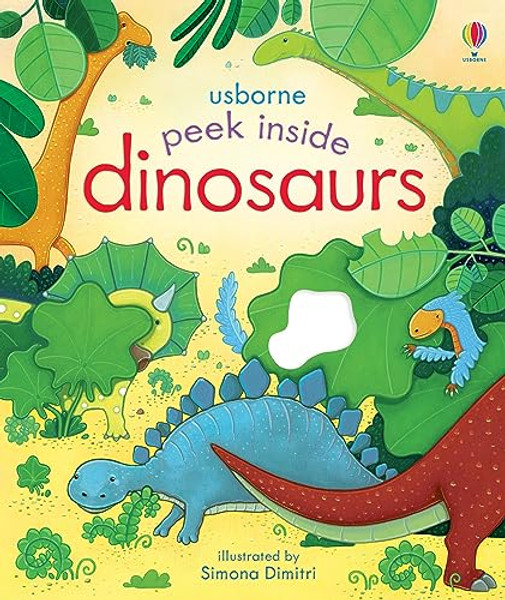Peek Inside Dinosaurs By Anna Milbourne - Board Books