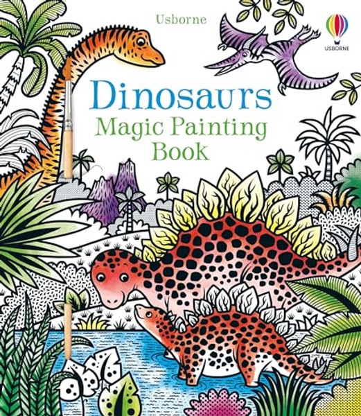 Dinosaurs Magic Painting Book By Lucy Bowman - Paperback