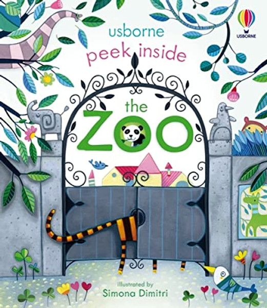 Peek Inside the Zoo By Anna Milbourne - Board Books