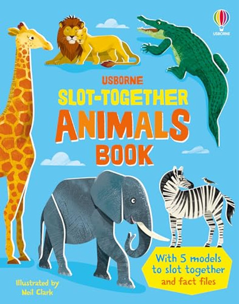 Slot-Together Animals By Abigail Wheatley - Board Books