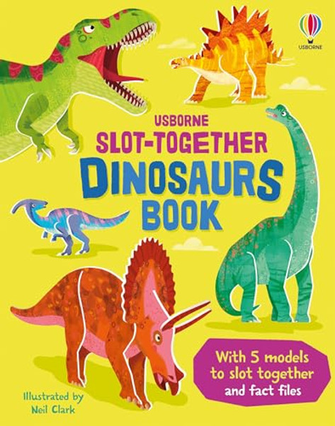 Slot-Together Dinosaurs By Abigail Wheatley - Board Books