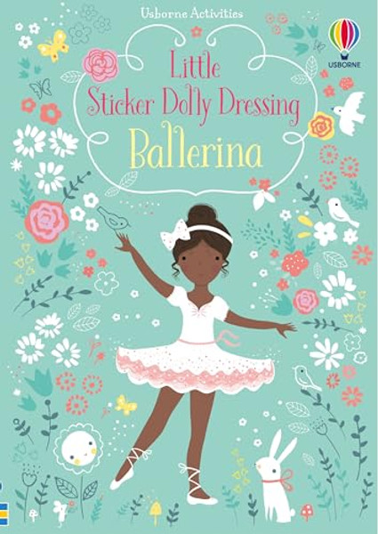 Little Sticker Dolly Dressing Ballerina By Fiona Watt - Paperback