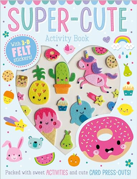 Super Cute Activity Book By Elanor Best - Paperback