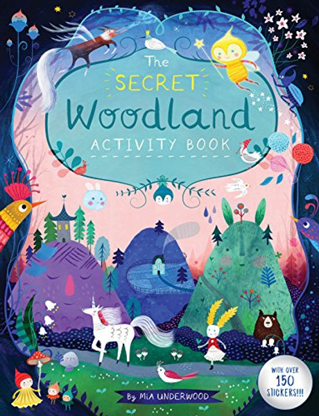 The Secret Woodland Activity Book By Mia Underwood - Paperback