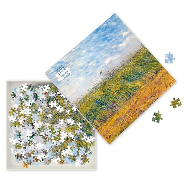 Adult Jigsaw Puzzle Vincent Van Gogh: Wheat Field with a Lark: 1000-Piece Jigsaw Puzzles By Flame Tree Studio - Other