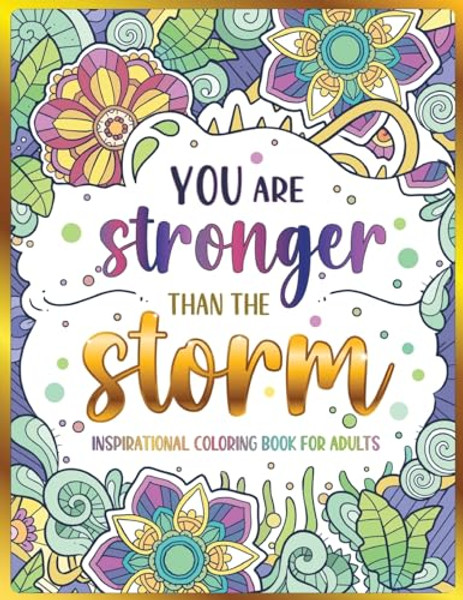 Inspirational Coloring Book for Adults: 50 Motivational Quotes & Patterns to Color - A Variety of Relaxing Positive Affirmations for Adults & Teens By Pepper Lomax - Paperback