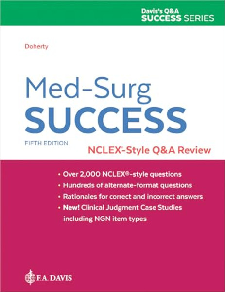 Med-Surg Success: Nclex-Style Q&A Review By Christi D. Doherty - Paperback