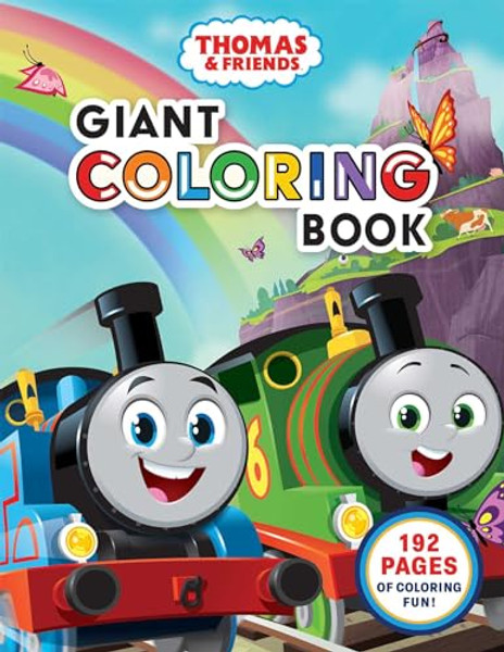 Thomas & Friends: Giant Coloring Book By Mattel - Paperback