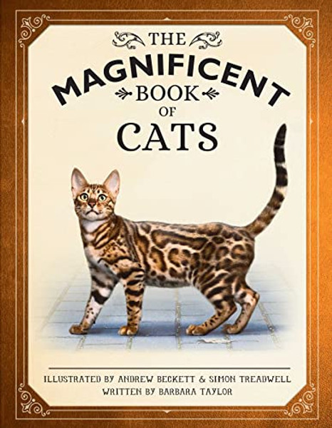 The Magnificent Book of Cats: (Kids Books about Cats, Middle Grade Cat Books, Books about Animals) By Barbara Taylor - Hardcover