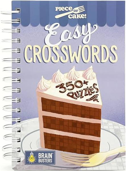 Piece of Cake Easy Crosswords By Parragon Books - Spiral