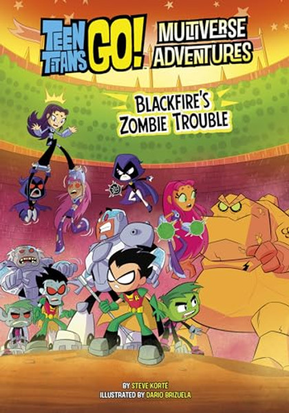 Blackfire's Zombie Trouble By Steve Kort - Paperback