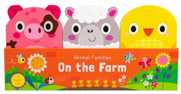 Animal Families: On the Farm By Samantha Meredith - Board Books