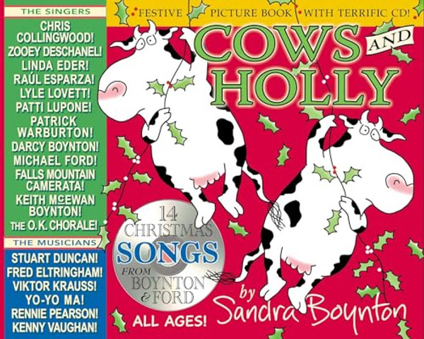 Cows and Holly By Sandra Boynton - Hardcover