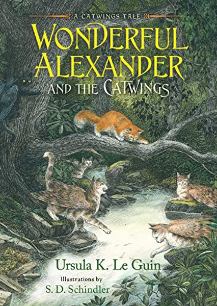 Wonderful Alexander and the Catwings By Ursula K. Le Guin - Paperback