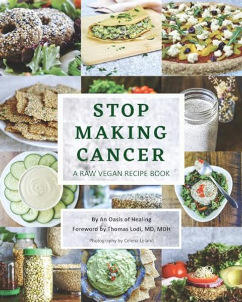 Stop Making Cancer: A Raw Vegan Recipe Book By An Oasis of Healing - Paperback