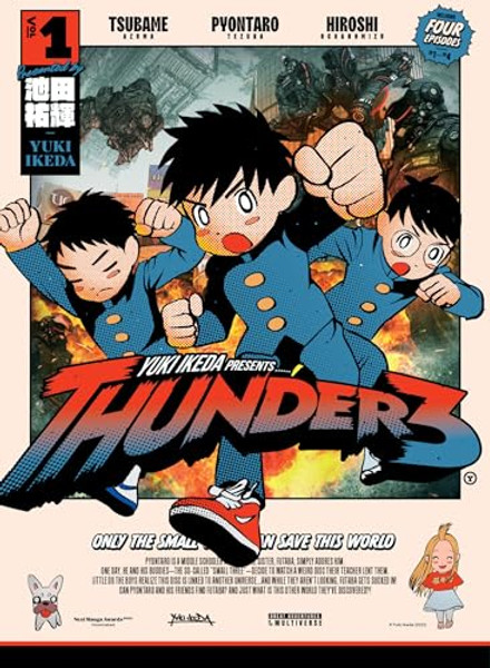 Thunder 3 Volume 1 By Yuki Ikeda - Paperback