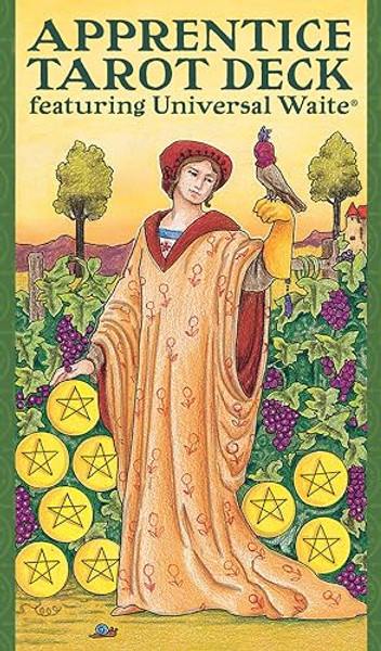 Apprentice Tarot Deck: 78 Cards for Beginners Featuring Universal Waite(r) with Tarot Meanings & Keywords for Easy Learning, Colorful Visual Cues for By Jody Boginski Barbessi - Other