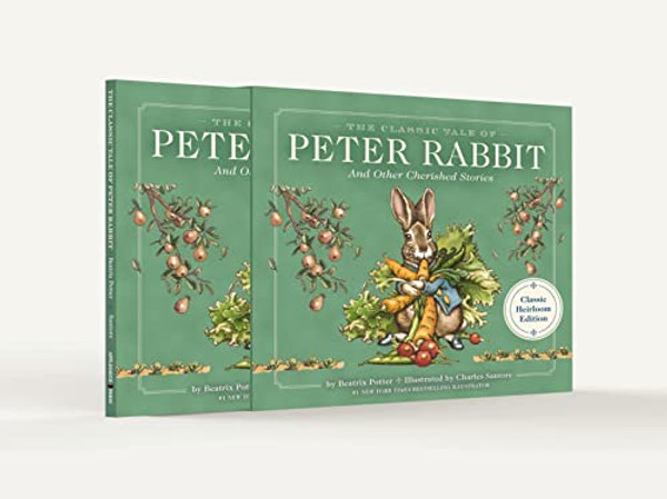 The Classic Tale of Peter Rabbit Classic Heirloom Edition: The Classic Edition Hardcover with Slipcase and Ribbon Marker By Beatrix Potter - Hardcover