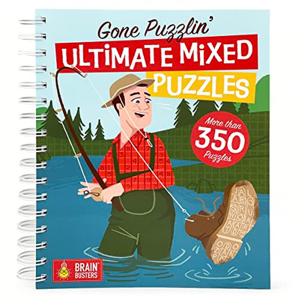 Gone Puzzlin' Ultimate Mixed Puzzles By Parragon Books - Paperback Gone Puzzlin' Ultimate Mixed Puzzles By Parragon Books - Paperback