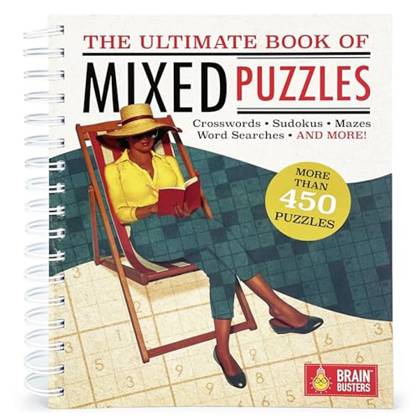 The Ultimate Book of Mixed Puzzles By Parragon Books - Spiral The Ultimate Book of Mixed Puzzles By Parragon Books - Spiral
