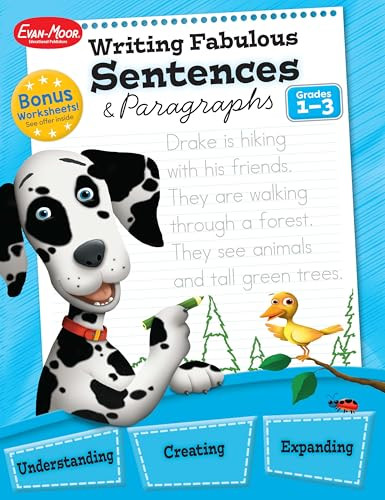 Writing Fabulous Sentences and Paragraphs, Grade 1 - 3 Teacher Resource By Evan-Moor Educational Publishers - Paperback
