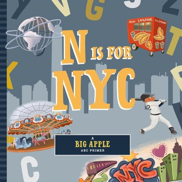 N Is for New York City By Adina Oberman - Board Books