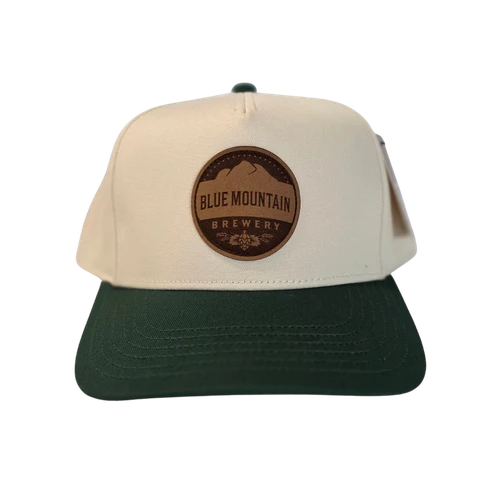 Cream/Green Hat