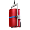 Morse Stainless Steel Below Hook Drum Lifter with Under Drum Support