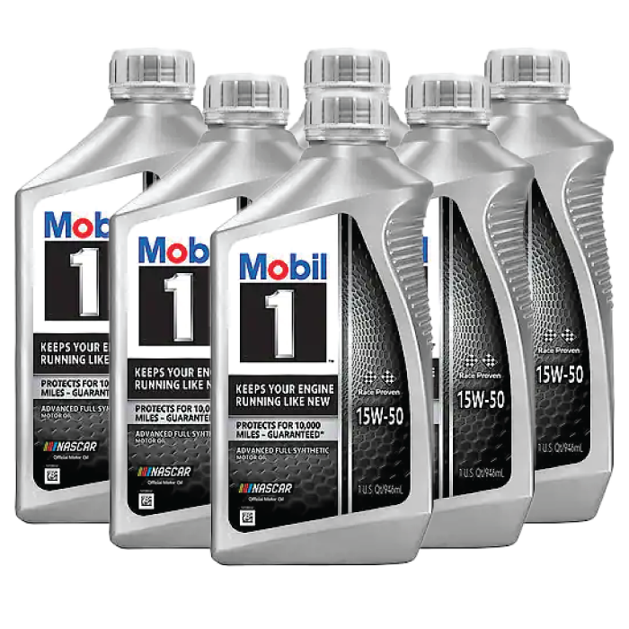 Mobil 1 Advanced Full Synthetic 15W-50 Racing Oil - Order Online