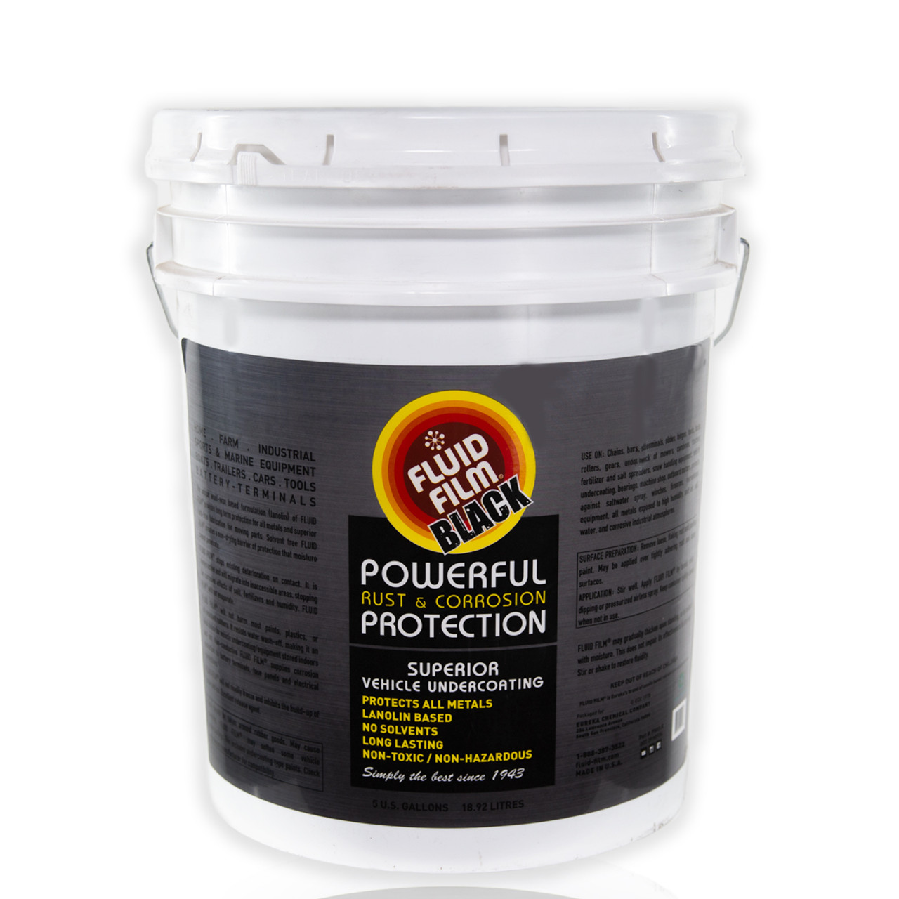Fluid Film 1 Gallon Pail Rust and Corrosion Protection — Russo