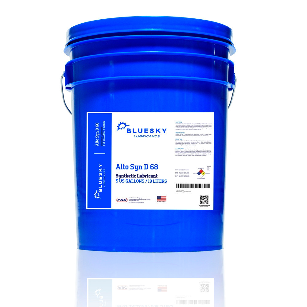 BlueSky Alto Syn D 68 Synthetic Compressor Oil - Order Online