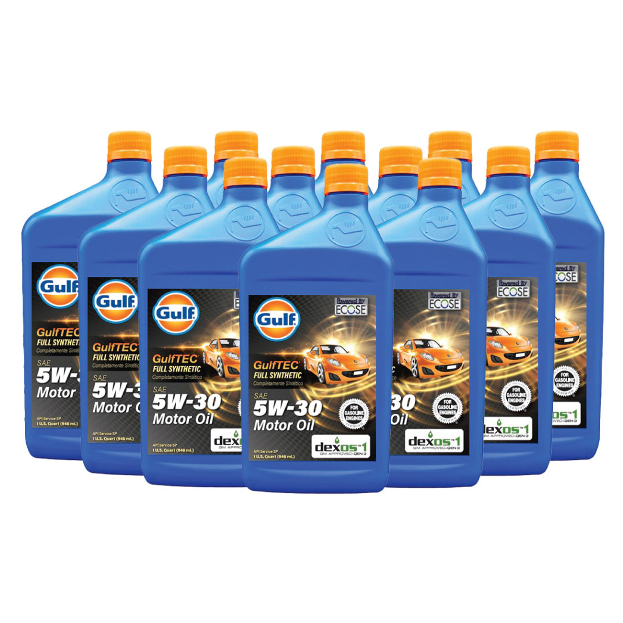 Buy GulfTEC Premium Full Synthetic dexos1 5w-30 Motor Oil Here