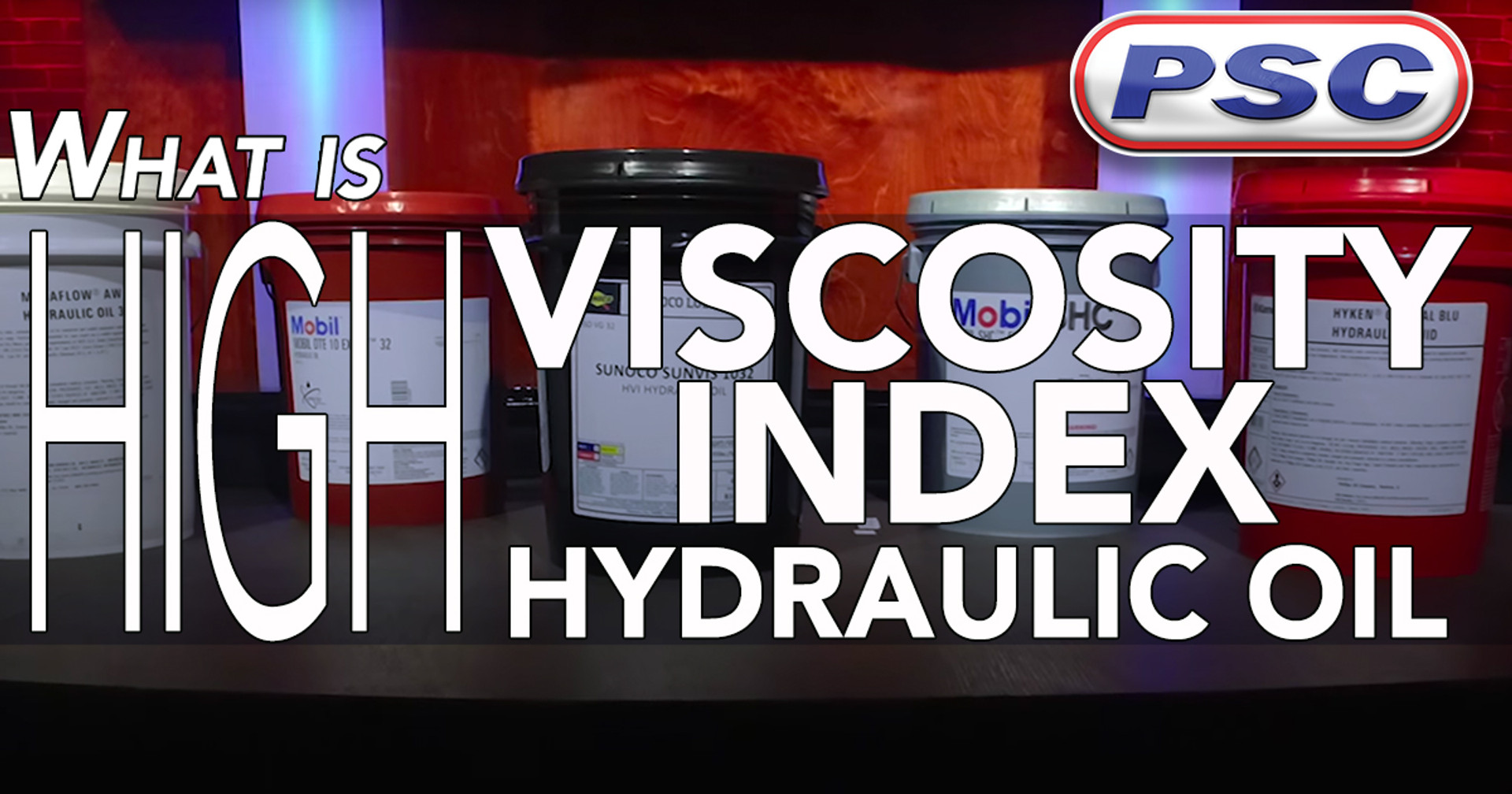 What's a High Viscosity Index Hydraulic (HVI) Oil? Petroleum Service