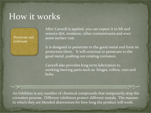 Buy Carwell Vehicle Rust Inhibitor RUST COP